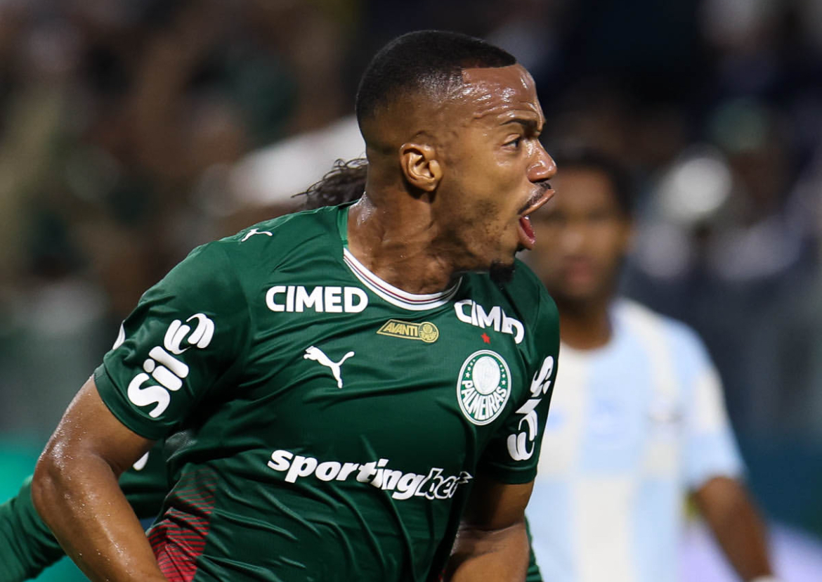 Marlon Freitas marcou os dois gols da vitória do Palmeiras - 