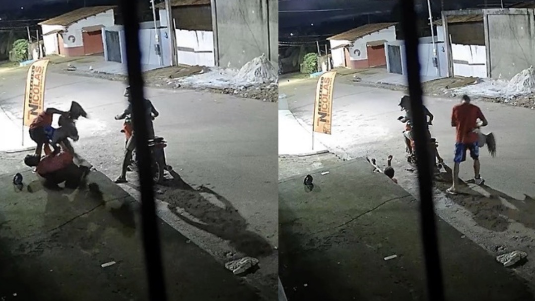 Assaltante com pato nas mãos rouba homem durante a madrugada em Tucuruí