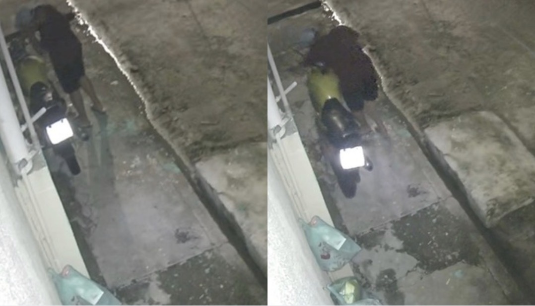 Homem rouba moto estacionada em calçada no bairro Cabanagem, em Belém
