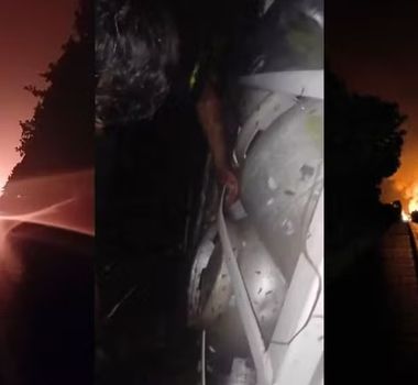 Imagem - Caminhão com botijões de gás explode na BR-010 e deixa ferido no Maranhão