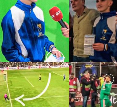 Imagem - Gandula de 14 anos vira celebridade na Bósnia após roubar 'cola' dos pênaltis da Itália