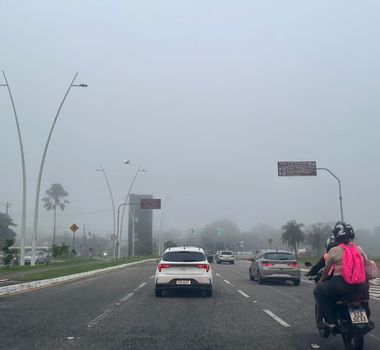Imagem - Belém amanhece coberta por forte neblina; veja a previsão do tempo e maré alta