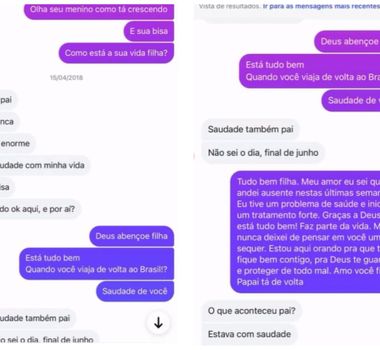Imagem - Em novo vídeo, Bruno Mafra mostra conversas com as filhas; veja