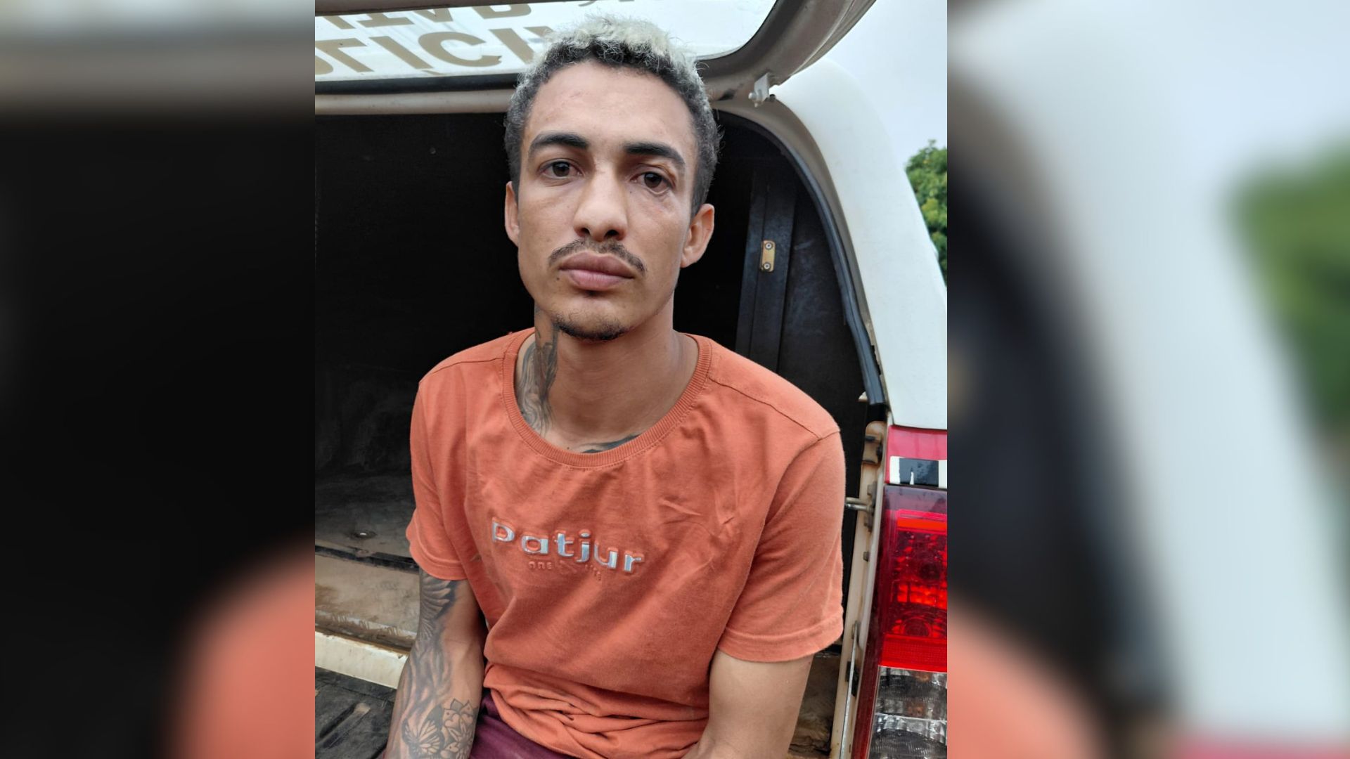 Homem é preso após tentar matar mulher com cabo de vassoura e estrangulamento