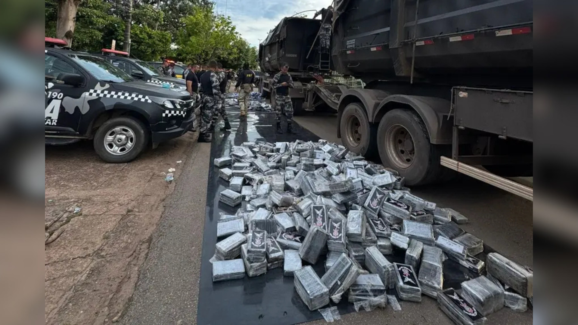 Imagem - Operação apreende mais de 1 tonelada de drogas, em Goianésia do Pará
