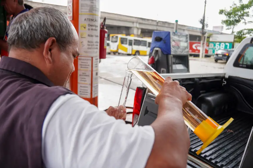 (De 12 de março a 7 de abril, o Procon Pará realizou 16 fiscalizações em postos de combustíveis na Região Metropolitana de Belém e 44 fiscalizações em municípios do interior.)
