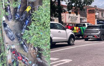 Operação da Guarda Municipal apura suspeita de desmanche de motos em estabelecimento comercial, em Belém
