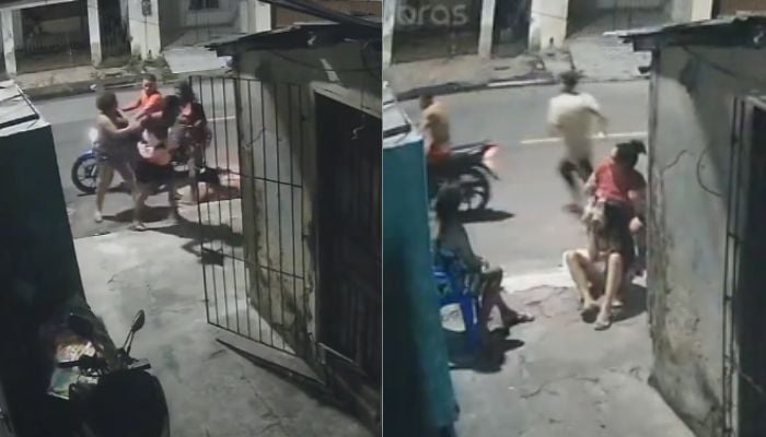 Imagem - Casal em motocicleta assalta mulheres na porta de casa no Jurunas, em Belém