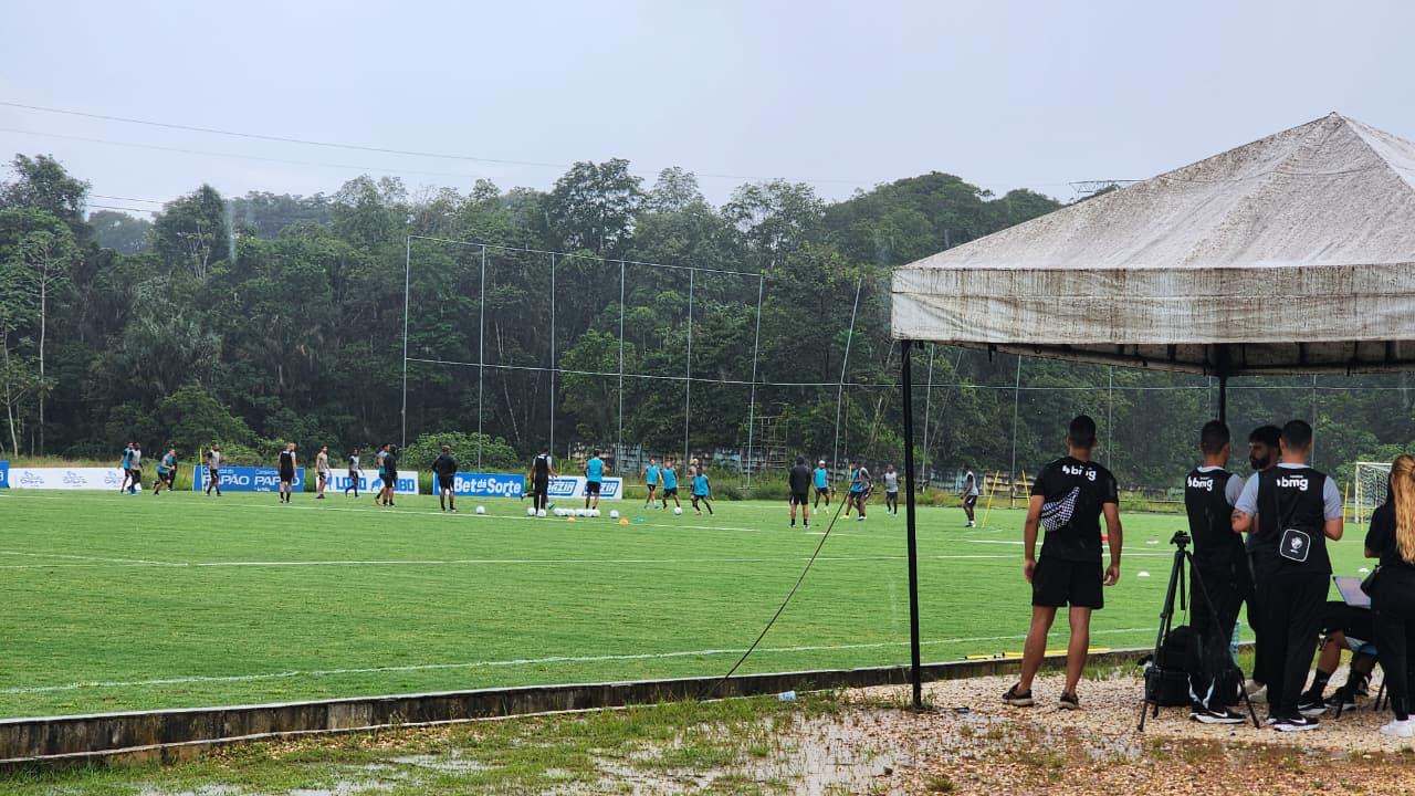 Imagem - Vazam imagens de treino do Vasco, adversário do Remo, no CT do Paysandu