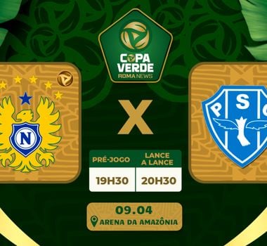 Imagem - Com time alternativo, Paysandu visita o Nacional-AM pela Copa Norte