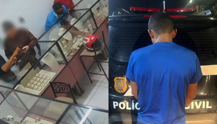 Suspeito de roubo a joalheria na Campina é preso pela Polícia Civil em Belém