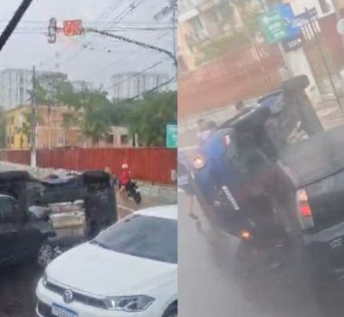 Imagem - Acidente grave é registrado na entrada do Tenoné, em Belém