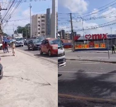 Imagem - Parada improvisada na Mário Covas expõe passageiros ao sol e revolta usuários em Ananindeua