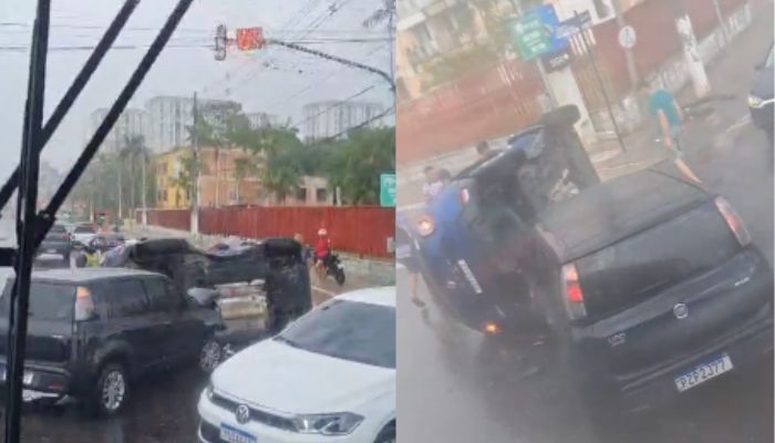 Acidente grave é registrado na entrada do Tenoné, em Belém