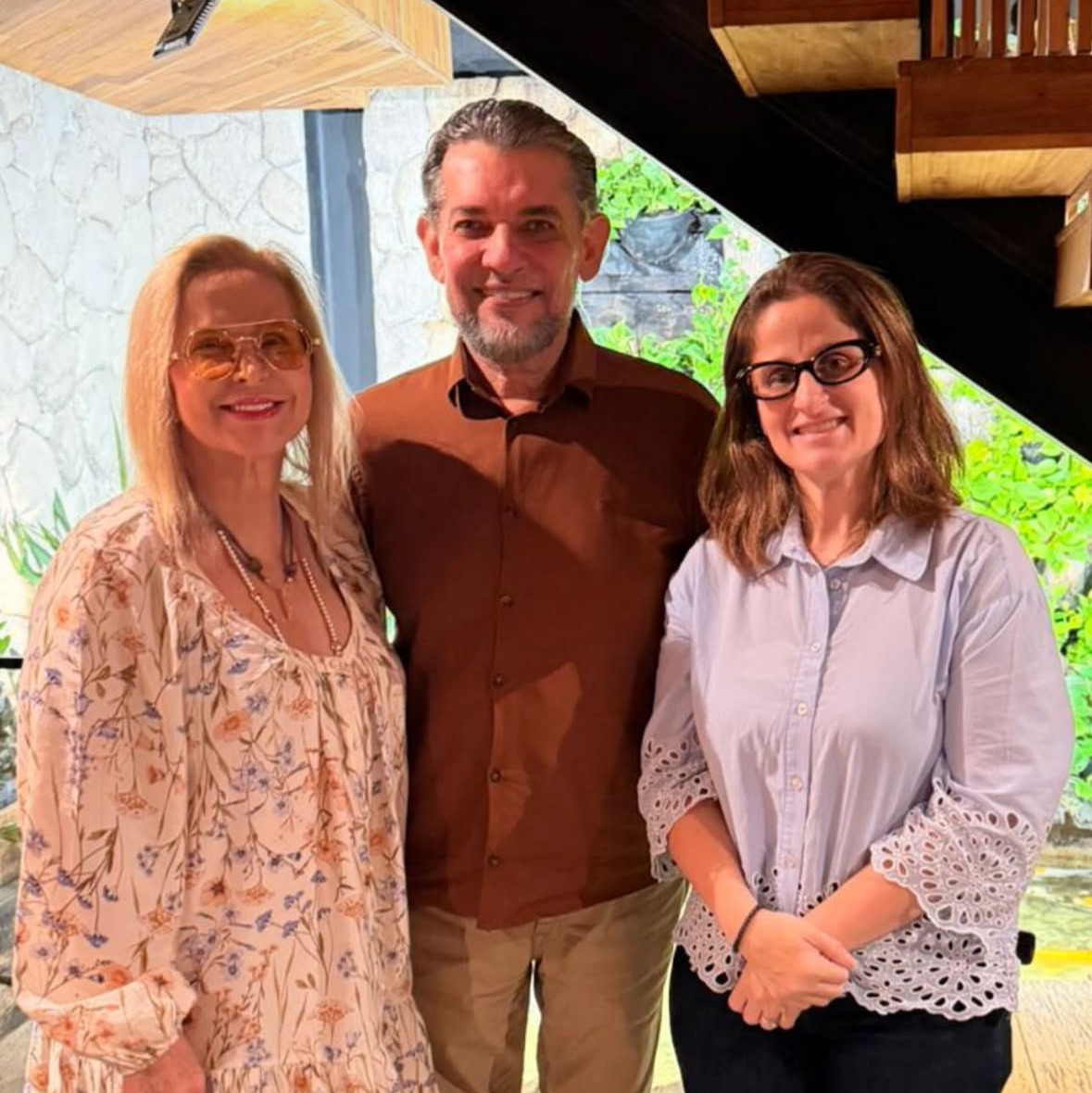 Rose Maiorana, Osvaldo Carvalho e Giordana Monteiro