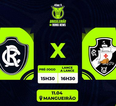 Imagem - Remo recebe Vasco da Gama na abertura da rodada do Brasileiro; acompanhe