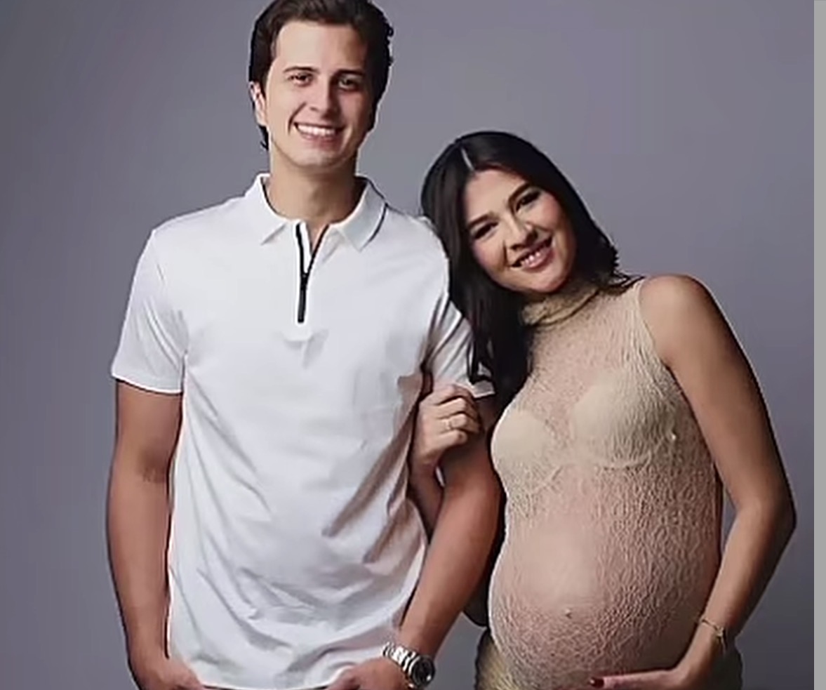 Os gravidinhos, Isabele Aguilera e José Abreu 
