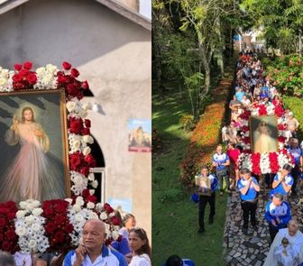 Imagem - Festa da Divina Misericórdia reúne grande número de fiéis em Ponta de Pedras