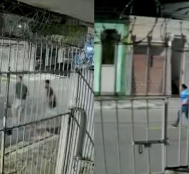 Imagem - Mulher é atacada durante assalto na Cidade Velha; ação é registrada por câmeras