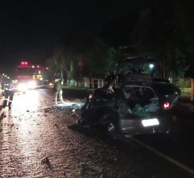 Imagem - Colisão na SC-355 deixa cinco mortos, entre eles duas crianças