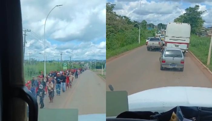 MST realiza marcha no sudeste do Pará em memória do massacre de Eldorado dos Carajás