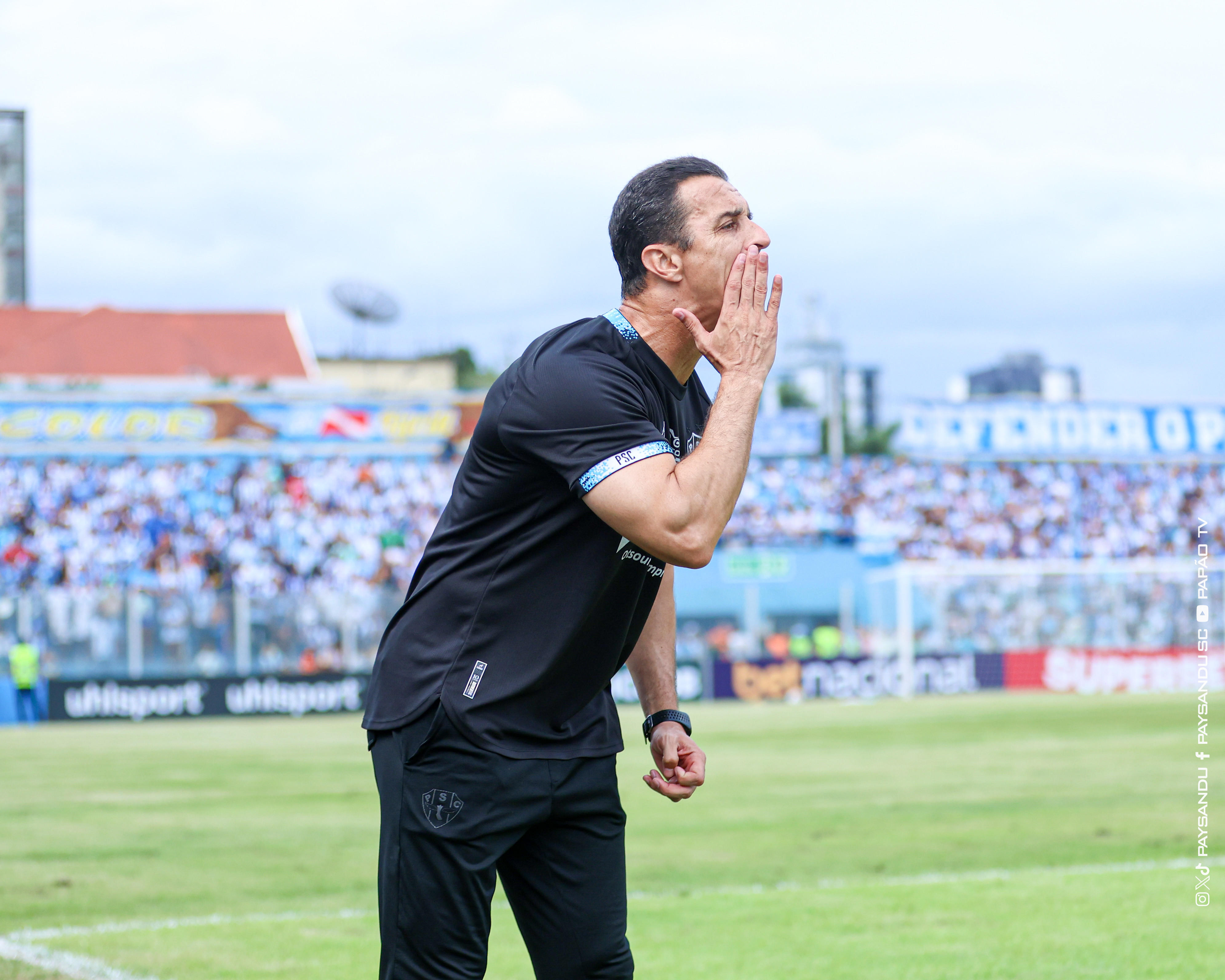 Imagem - Júnior Rocha critica arbitragem em empate do Paysandu: 'Temos que fazer dois para valer um'