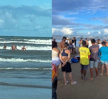 Imagem - Homem acusado de importunação sexual é agredido por banhistas na Praia da Aruana, em Aracaju