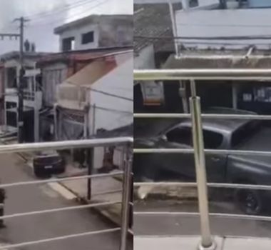 Imagem - Suspeitos fogem pelos telhados durante ação policial na Sacramenta