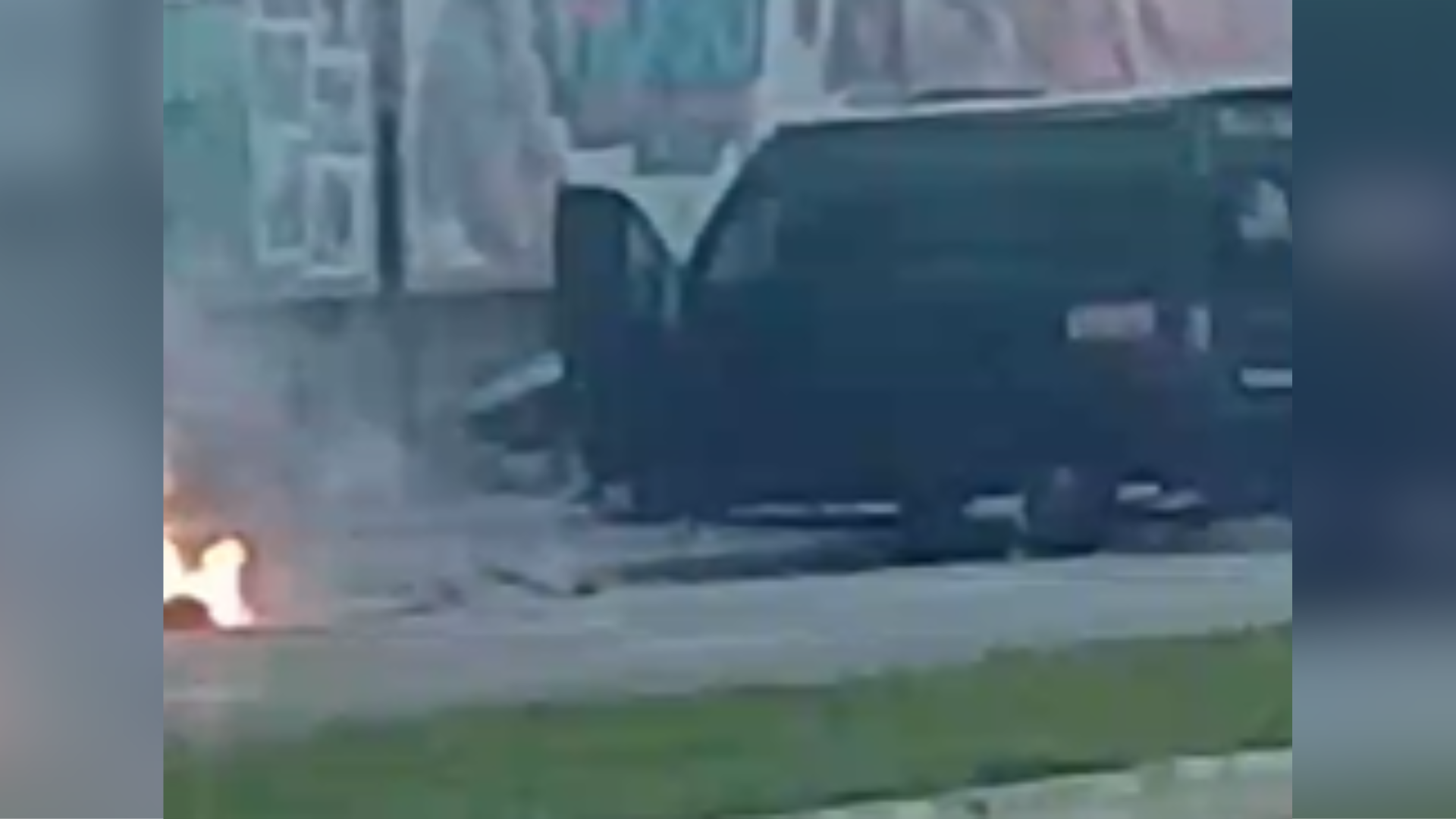 Acidente foi registrado entre a manhã e o início da tarde desta terça-feira; causas e possíveis vítimas ainda são desconhecidas