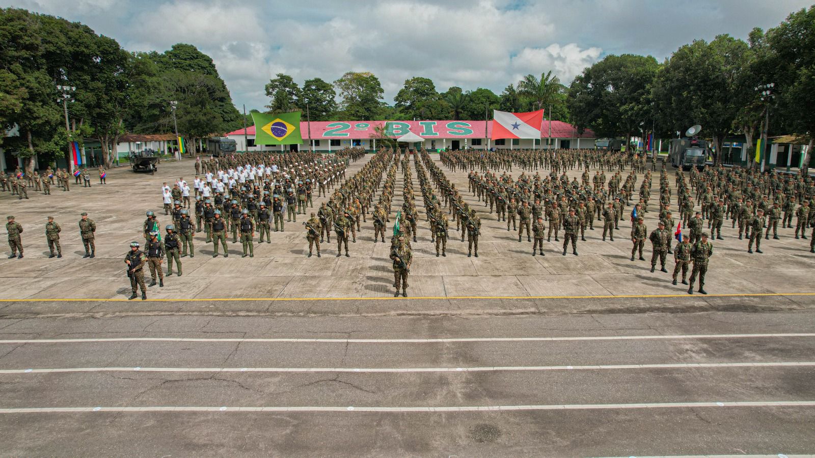 Comando Militar do Norte realiza formatura do Dia do Exército aberta ao público.