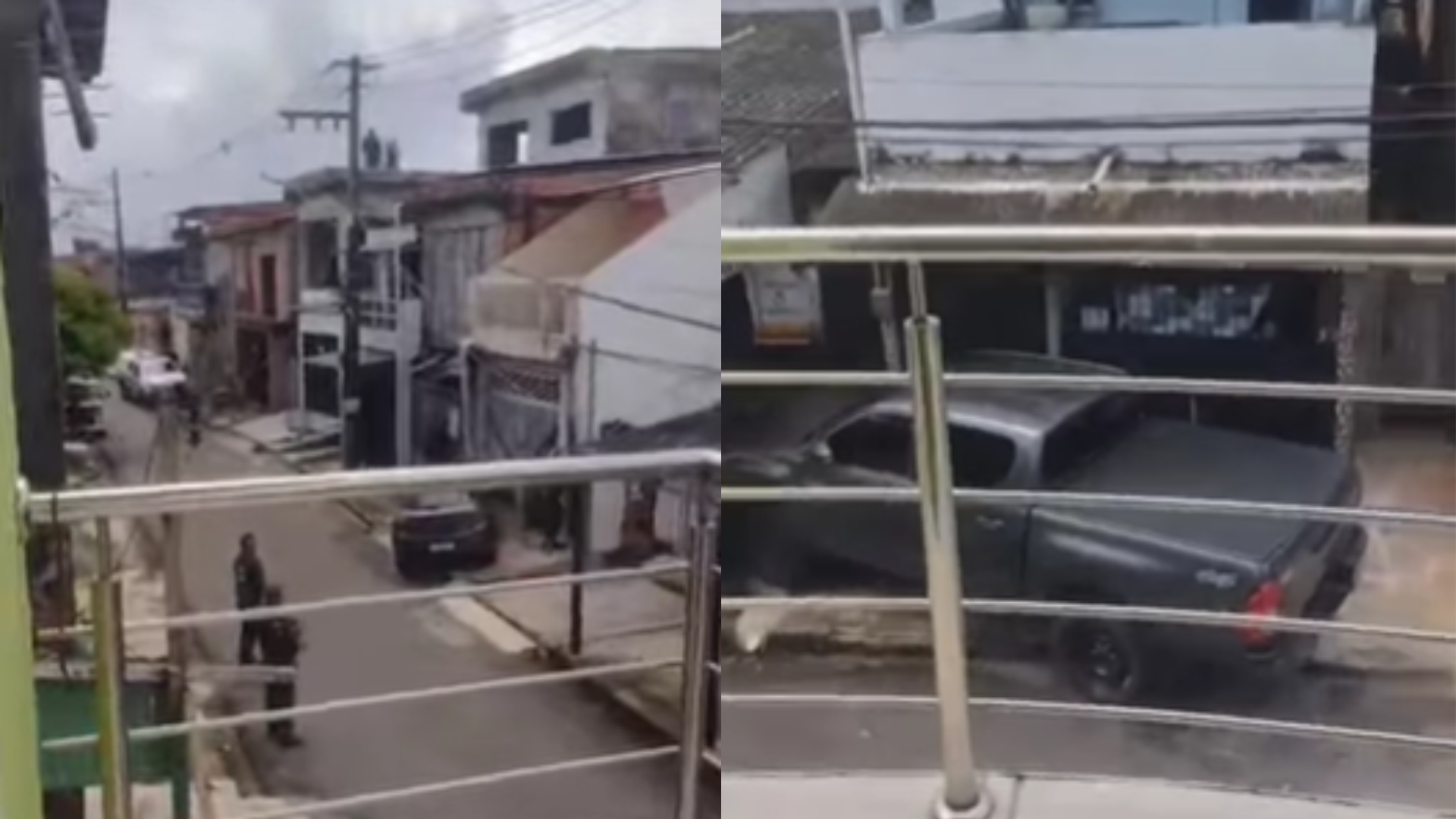 Imagem - Suspeito foge pelos telhados durante ação policial na Sacramenta