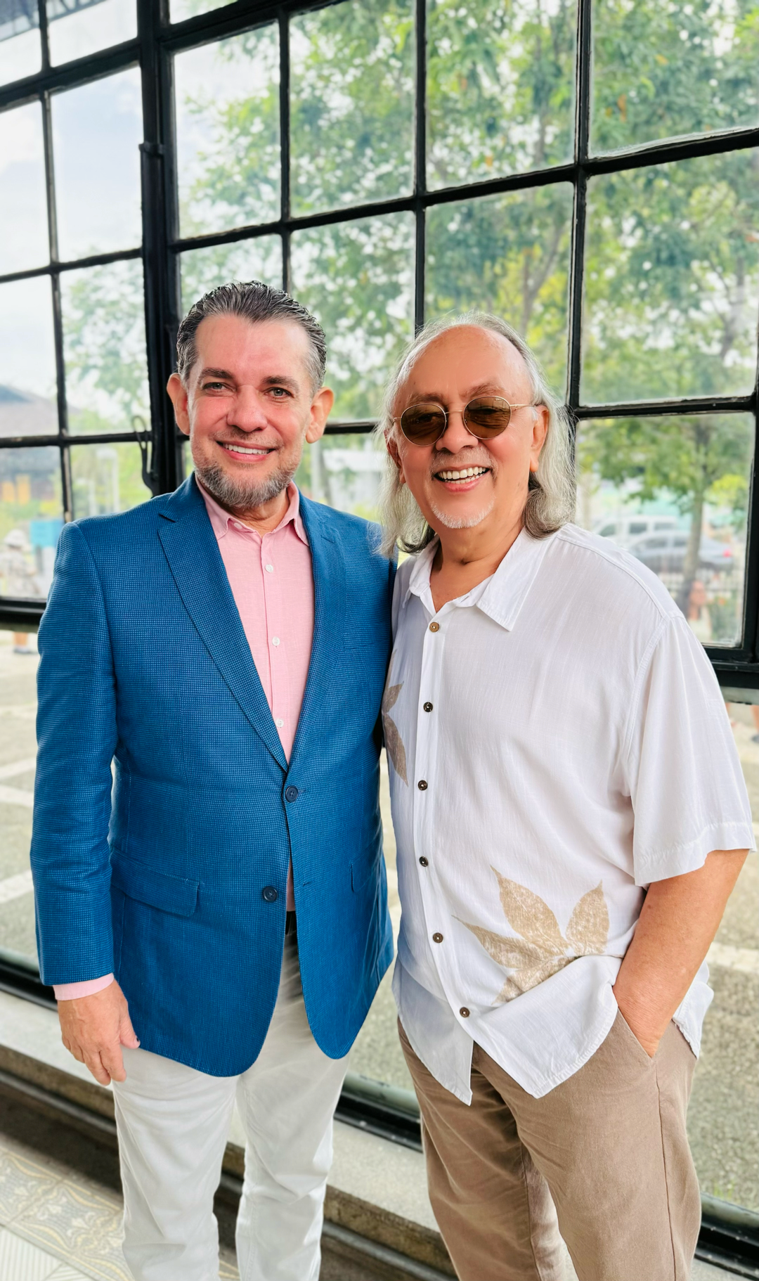 Osvaldo Carvalho, presidente do Conselho Municipal de Saúde de Belém, e Nilson Chaves