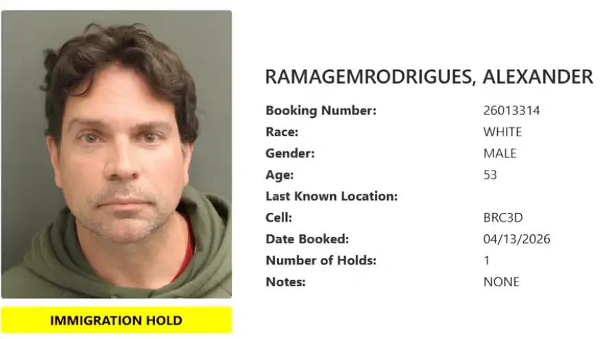 Registro de Alexandre no ICE.