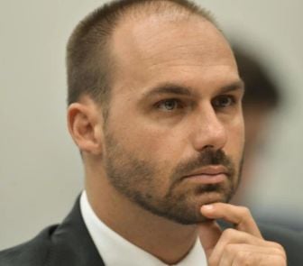 Imagem - Moraes quer um ano de prisão para Eduardo Bolsonaro por ataques a Tabata Amaral