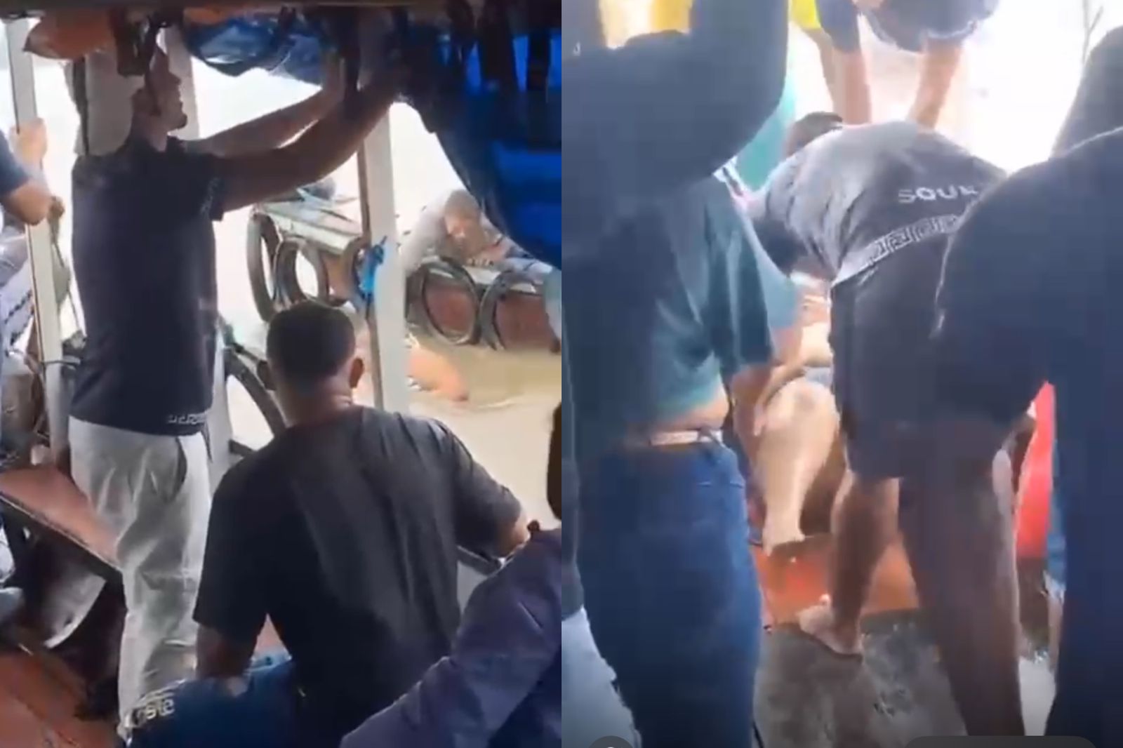 Mulher é salva de afogamento por embarcações durante travessia no Marajó