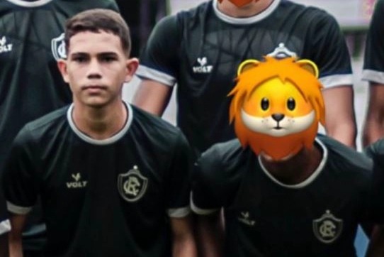 Pedro Henrique vestiu a camisa do Clube do Remo durante a base - 