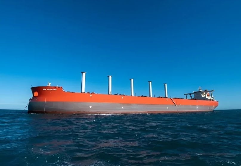 Navio Guaibamax que será usado pela Vale 