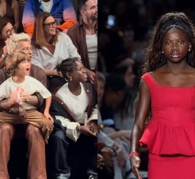 Imagem - Títi estreia na passarela e emociona família no Rio Fashion Week