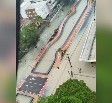 Imagem - Alagamentos atingem bairros de Belém após chuva intensa no fim de semana