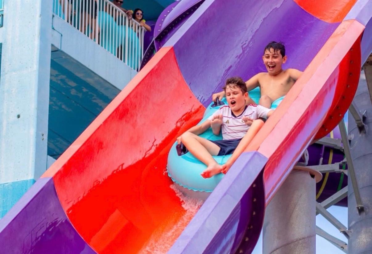 Diversão garantida no Aqualand