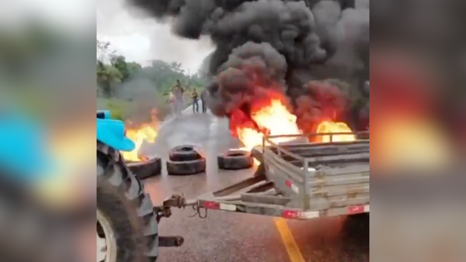 Imagem - Moradores bloqueiam PA-151 após falhas no fornecimento de energia