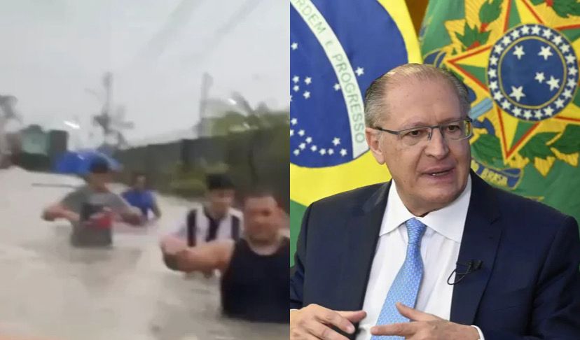 O temporal provocou o transbordamento de rios, deixou ruas completamente alagadas e causou a inundação de dezenas de residências