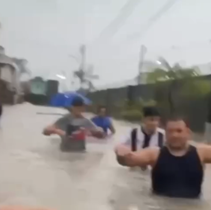 Imagem - Moradores deixam condomínio de alto padrão em Ananindeua após alagamento