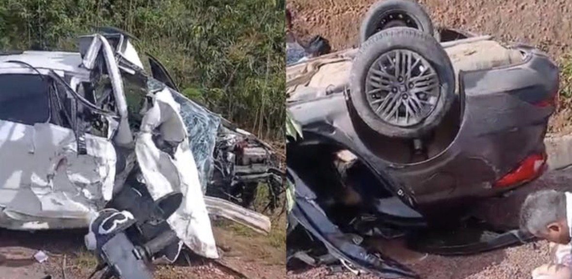 Colisão entre veículos deixa dois mortos na PA-256