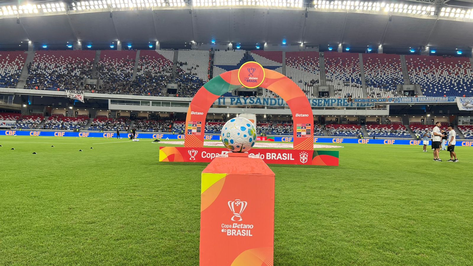 Mangueirão é o palco da partida - 