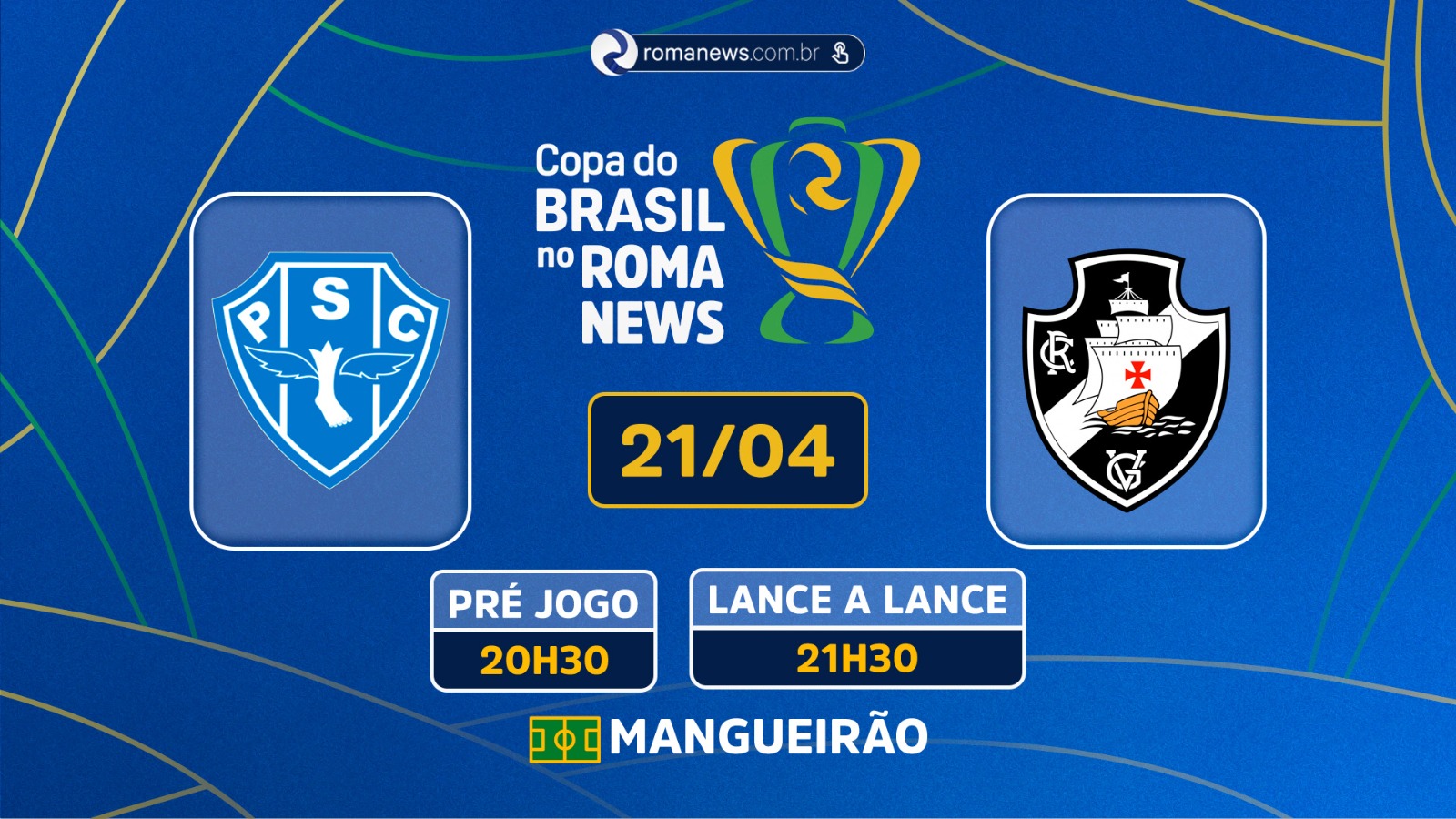 Roma News faz a cobertura completa da partida - 