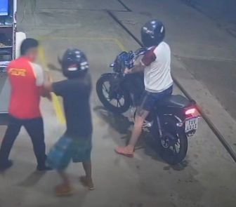 Imagem - Frentista é rendido durante assalto em posto de combustível em Santarém