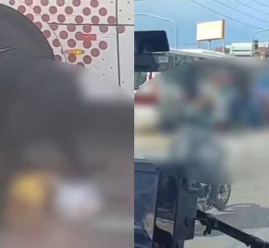 Imagem - Motociclista tem perna esmagada após colisão com ônibus do BRT na BR-316, em Ananindeua