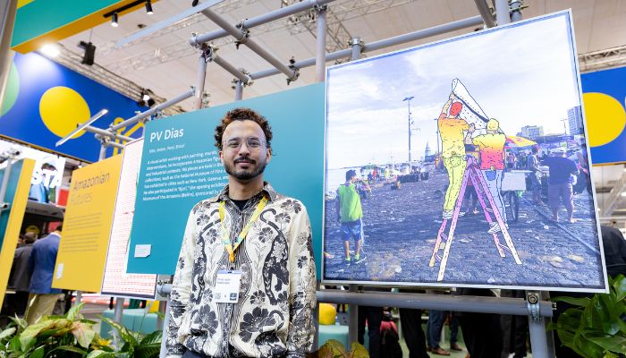 Arte amazônica atravessa o oceano e ganha destaque na maior feira industrial do mundo