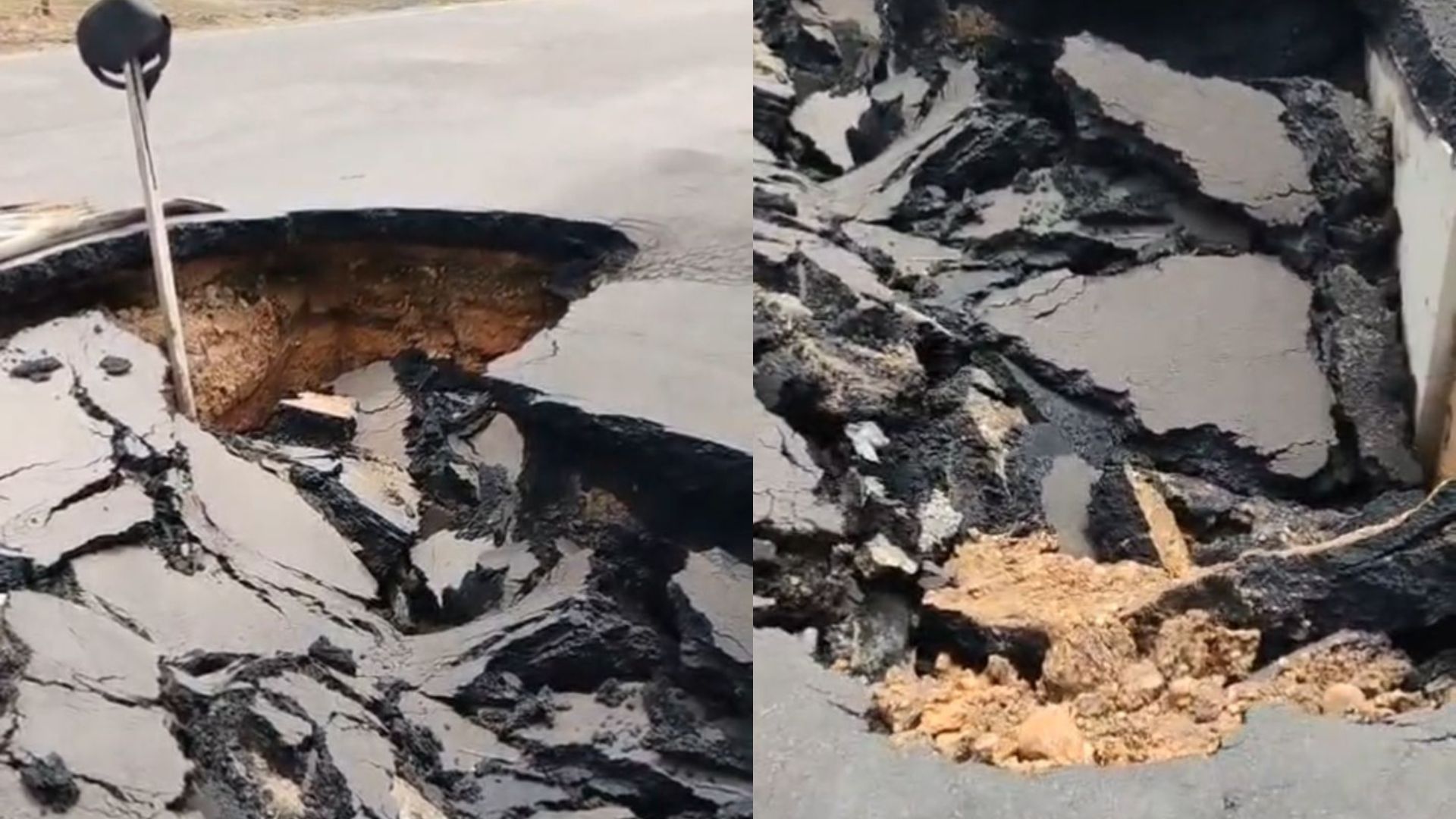 Cratera na PA-127 coloca em risco segurança de motoristas